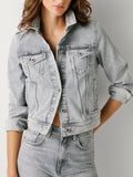 Pepe Jeans Giubbino di Jeans Donna PL40243048VA - Grigio