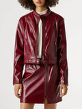 Pepe Jeans Giubbino Ruby Donna PL4024405 Currant Red - Bordeaux