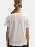 Pepe Jeans T-shirt Baithiara Donna PL5000076 White - Bianco