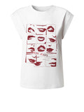 Pepe Jeans T-shirt Buffy Donna PL5000079 White - Bianco
