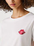 Pepe Jeans T-shirt Brule Donna PL5000082 White - Bianco