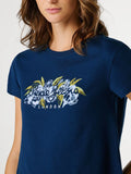 Pepe Jeans T-shirt Mahina Donna PL5000128 - Blu