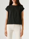 Pepe Jeans T-shirt Mina Donna PL5000137 Black - Nero