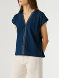 Pepe Jeans T-shirt Mila Donna PL5000138 - Blu