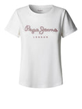 Pepe Jeans T-shirt Nadda Donna PL5000142 White - Bianco