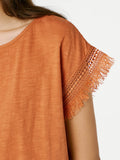 Pepe Jeans T-shirt Nain Donna PL5000143 Bronze Beige - Bronzo