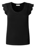 pepe jeans t shirt mireya donna pl5000146 black nero 160652101