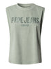 pepe jeans t shirt mirari donna pl5000164 bleach green verde 168078589