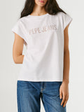 Pepe Jeans T-shirt Mirari Donna PL5000164 White - Bianco