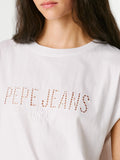 Pepe Jeans T-shirt Mirari Donna PL5000164 White - Bianco
