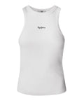 Pepe Jeans Canotta Marian Donna PL506035 White - Bianco