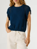 Pepe Jeans Maglia Bianco Donna PL7000122 - Blu