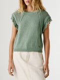Pepe Jeans Maglia Bianco Donna PL7000122 Bleach Green - Verde