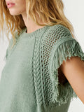 Pepe Jeans Maglia Bianco Donna PL7000122 Bleach Green - Verde