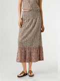 Pepe Jeans Gonna Longuette Daphne Donna PL9011906 Earth Brown - Marrone