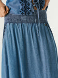 Pepe Jeans Gonna Longuette Corina Donna PL9011907 - Denim