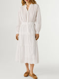 Pepe Jeans Vestito Longuette Donna PL9537781 White - Bianco