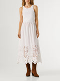 Pepe Jeans Vestito Longuette Naomi Donna PL9537807 White - Bianco