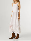 Pepe Jeans Vestito Longuette Naomi Donna PL9537807 White - Bianco