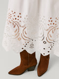 Pepe Jeans Vestito Longuette Naomi Donna PL9537807 White - Bianco