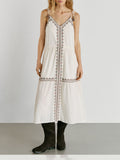 Pepe Jeans Vestito Longuette Diva Donna PL9537824 Antique White - Bianco
