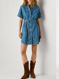 Pepe Jeans Vestito Mini Victoria Donna PL95378473C0 - Denim