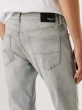 Pepe Jeans Jeans Slim Tapered Stanley Uomo PM20839968FB2 - Grigio