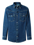Pepe Jeans Camicia Jeans Brooks Uomo PM30909155U0 - Denim
