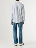 Pepe Jeans Camicia Casual Camicia Payton Uomo PM3091192 Bleach Blue - Celeste