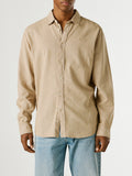Pepe Jeans Camicia Casual Camicia Payton Uomo PM3091192 - Beige