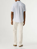 Pepe Jeans Camicia Casual Camicia Percy Uomo PM3091193 Bleach Blue - Celeste