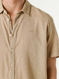 Pepe Jeans Camicia Casual Camicia Percy Uomo PM3091193 - Beige