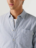 Pepe Jeans Camicia Casual Prescot Uomo PM3091209 - Blu