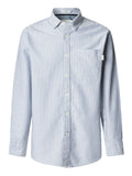Pepe Jeans Camicia Casual Prescot Uomo PM3091209 - Blu