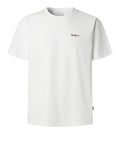 Pepe Jeans T-shirt Contrast Connor Uomo PM5010179 White - Bianco