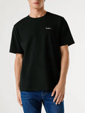 Pepe Jeans T-shirt Contrast Connor Uomo PM5010179 Black - Nero