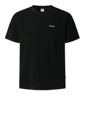 Pepe Jeans T-shirt Contrast Connor Uomo PM5010179 Black - Nero
