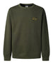 pepe jeans felpa soren uomo pm5800139 olive green verde 169674816