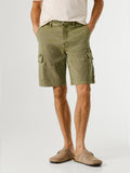 Pepe Jeans Bermuda Casual Uomo PM8000035 Washed Army Green - Verde