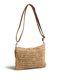 Pieces Borsa a Tracolla Donna 17122695 Naturale/sequoia - Beige