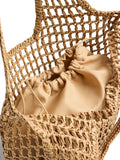 Pieces Borsa Mare Donna 17162843 Nature Cognac - Beige