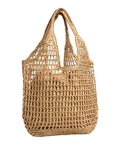 Pieces Borsa Mare Donna 17162843 Nature Cognac - Beige