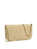 Pieces Borsa a Tracolla Donna 17164518 Nature Light Gold Metal - Beige