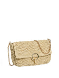 Pieces Borsa a Tracolla Donna 17164518 Nature Light Gold Metal - Beige
