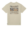 Propaganda T-shirt Label Rust Uomo 26SSPRTS651 Oyster - Beige