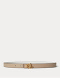Ralph Lauren Cintura Reversibile Donna 412883715 White - Bianco