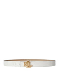 Ralph Lauren Cintura Reversibile Donna 412908984 White - Bianco