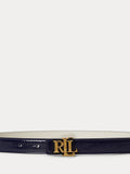 Ralph Lauren Cintura Reversibile Bianco Donna 412P10210 Navy / Bianco - Blu