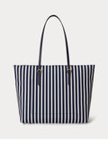 Ralph Lauren Borsa Shopper Keaton Bianco Donna 431916737 - Blu