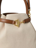 Ralph Lauren Borsa a Secchiello Marrone Donna 431P04294 Natural - Beige